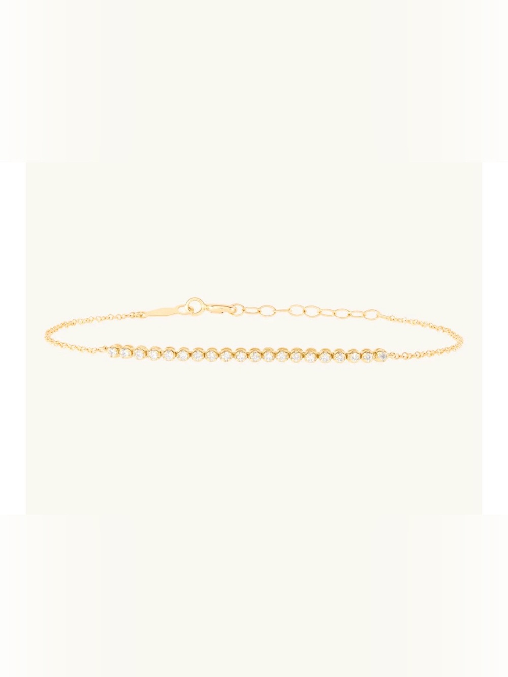 Catbird Black Diamond One O'Clock Demi Tennis Bracelet - Picture 10 of 12